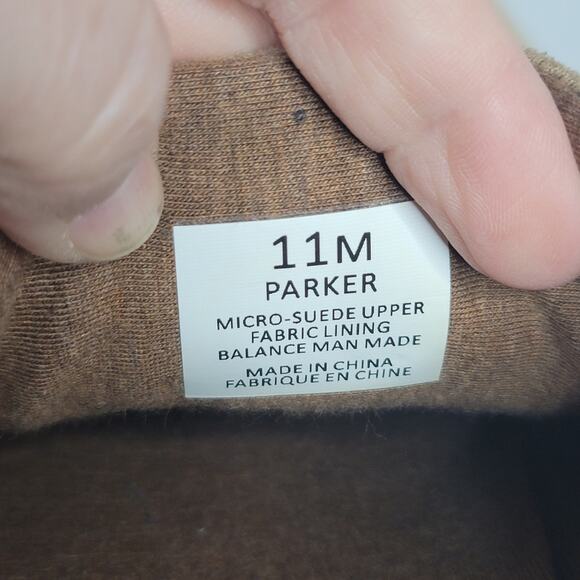 Porter and Ash- Men's Parker style Micro- Suede Shoes- size 11 - Picture 6 of 7